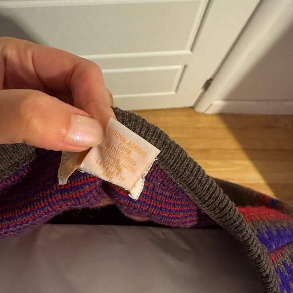 Multicolor Patterned Women's Cardigan - Picture 7 of 7